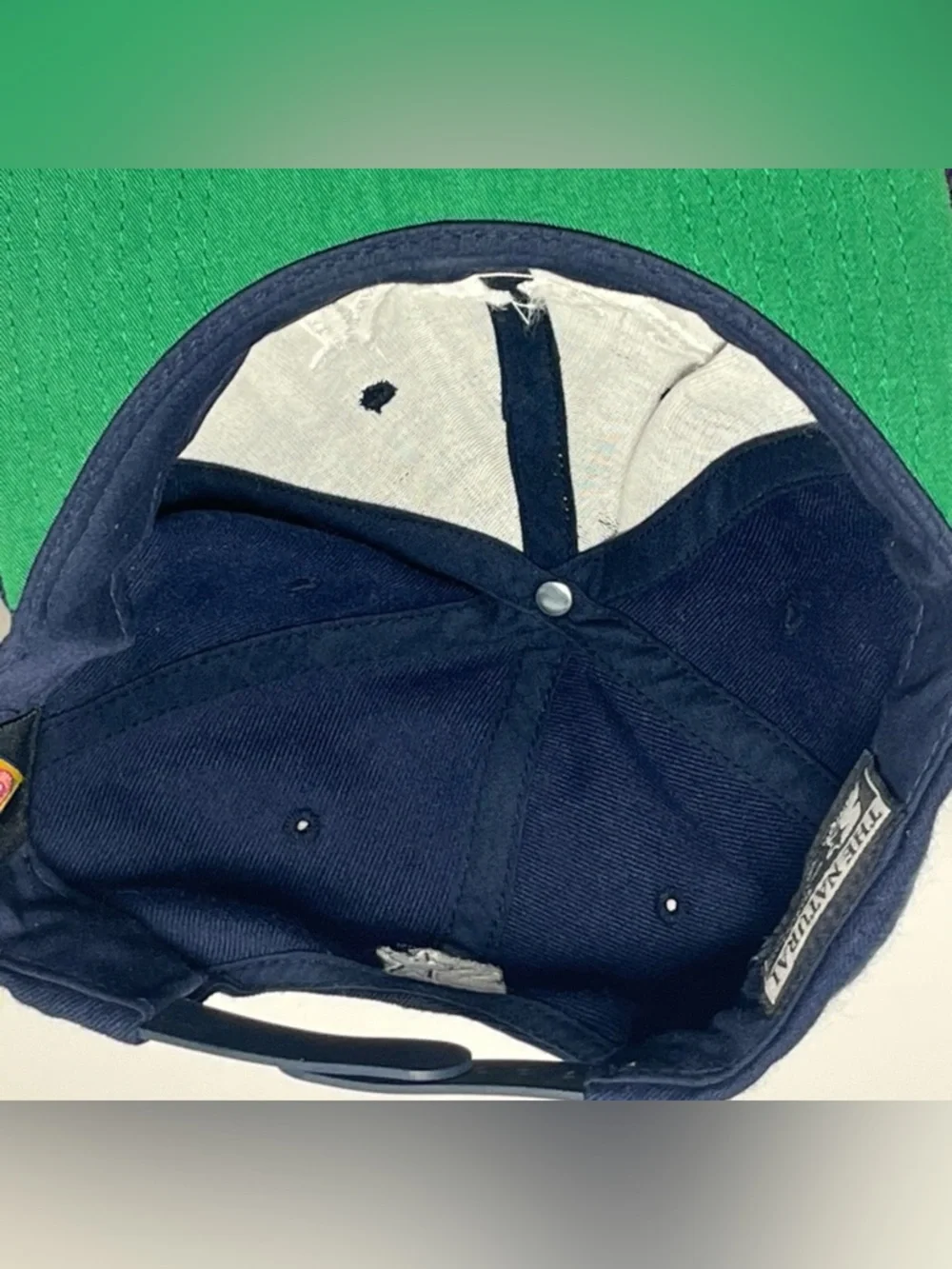 Vtg Starter New York Yankees NY Snapback Hat Navy Wool Blend One Size 90s MLB